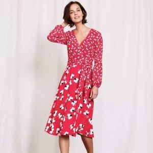 Boden Eden Wrap Dress Size 6 sold out